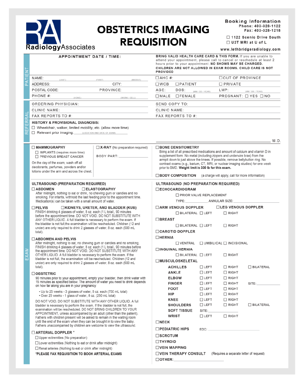 Referring Physicians Radiology Associates